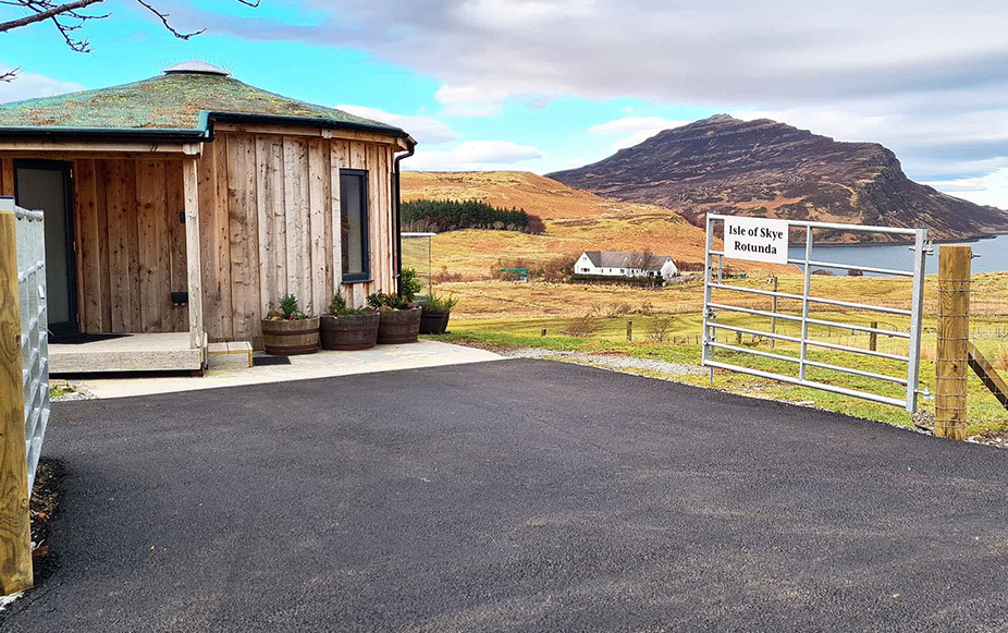 Self Catering guest accommodation with oven microwave dining table in our property kitchen